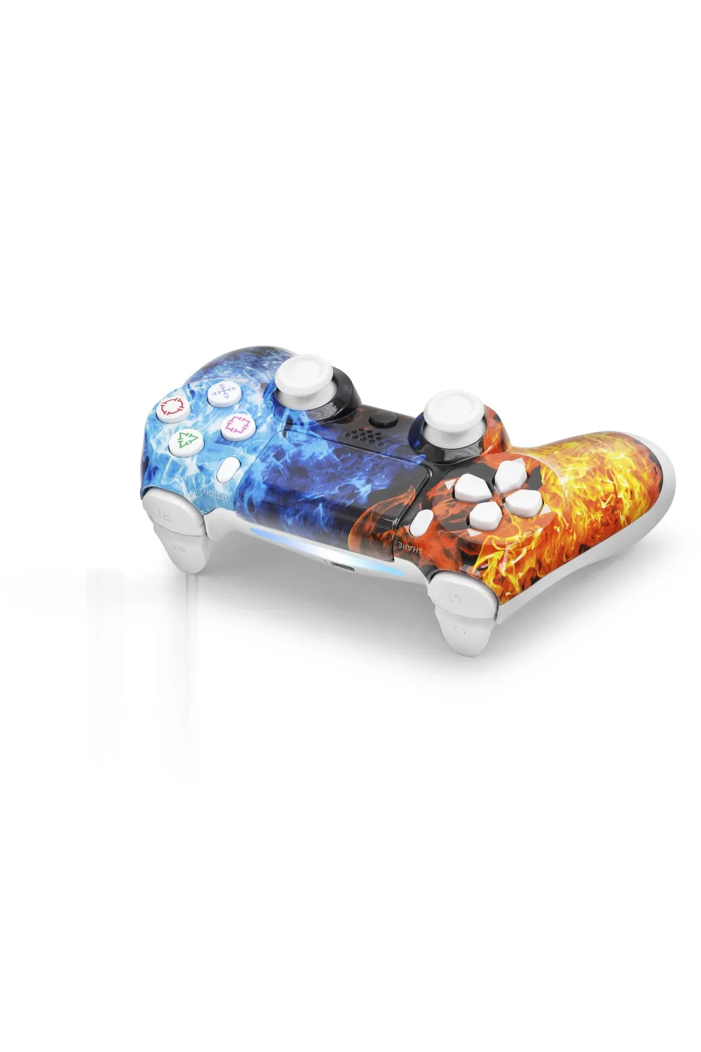 Gamepad Ps4 Uyumlu - Kırmızı Mavi ND400AM