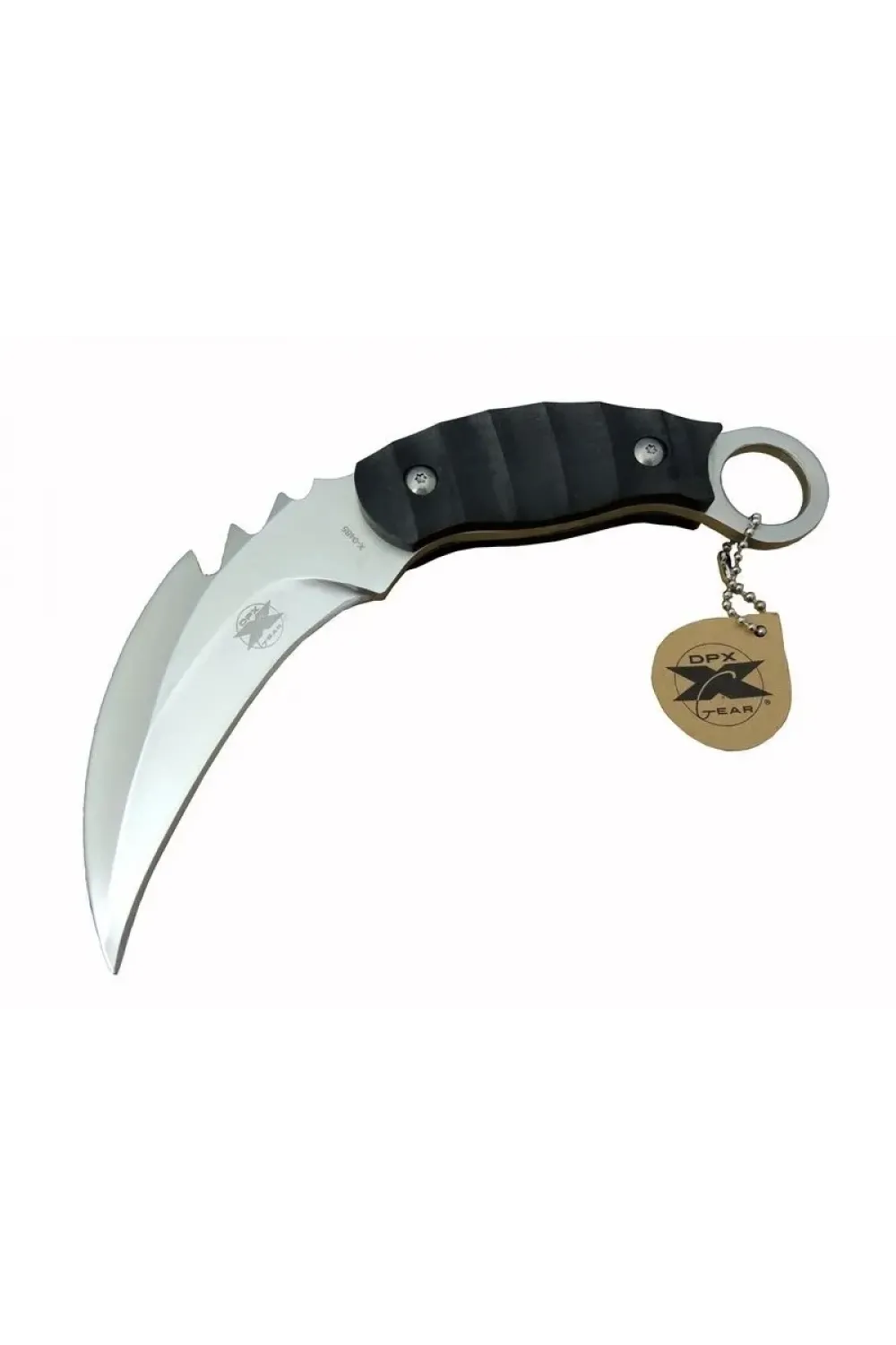 Gear Kargo X 0485 Tırtıklı Karambit Outdoor Bıçak 20 Cm - Kılıflı