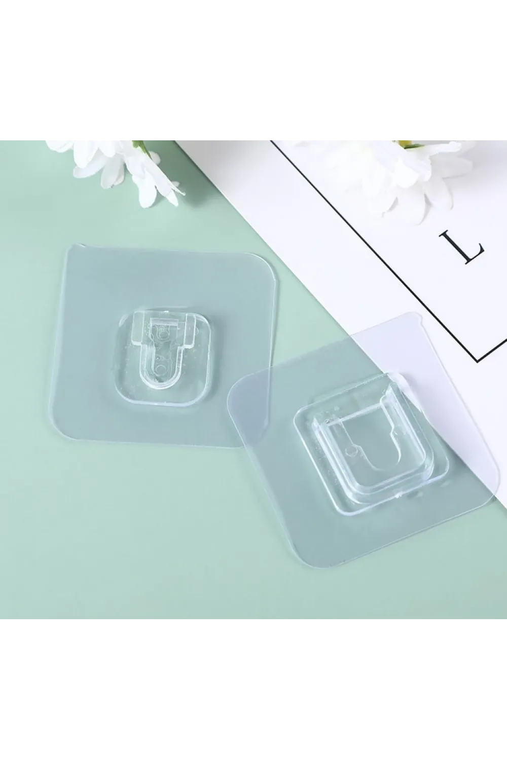 Geçmeli Klips Eşya Sabitleme Askısı 5 Set