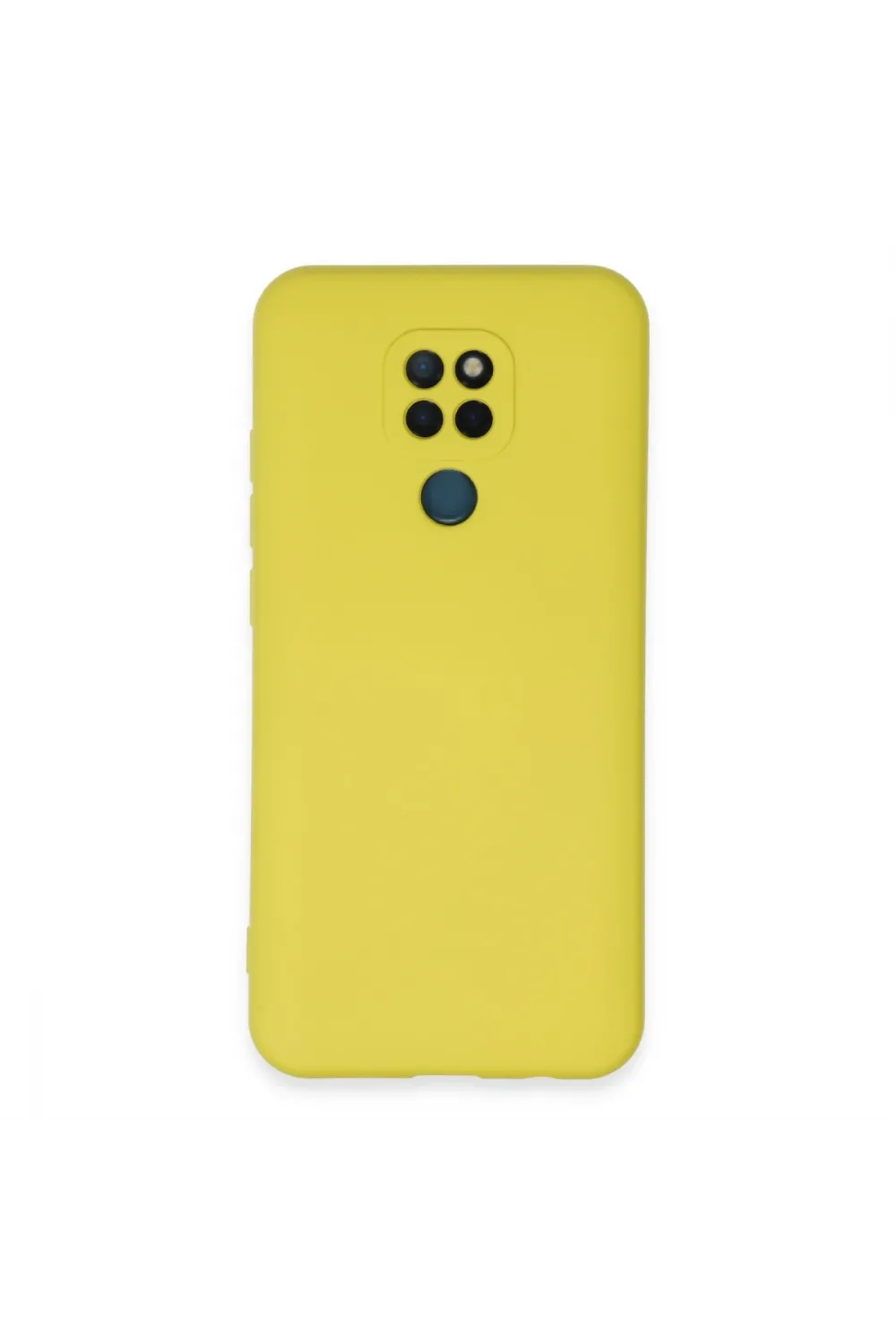 General Mobile Gm 20 Kılıf Nano İçi Kadife Silikon - Sarı