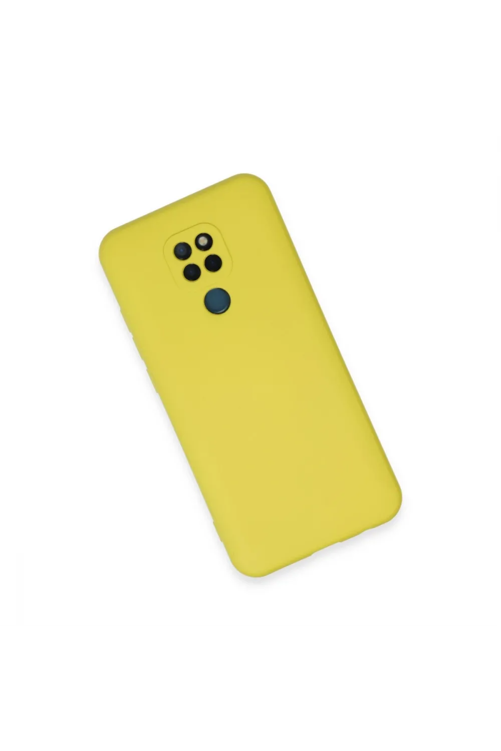 General Mobile Gm 20 Kılıf Nano İçi Kadife Silikon - Sarı