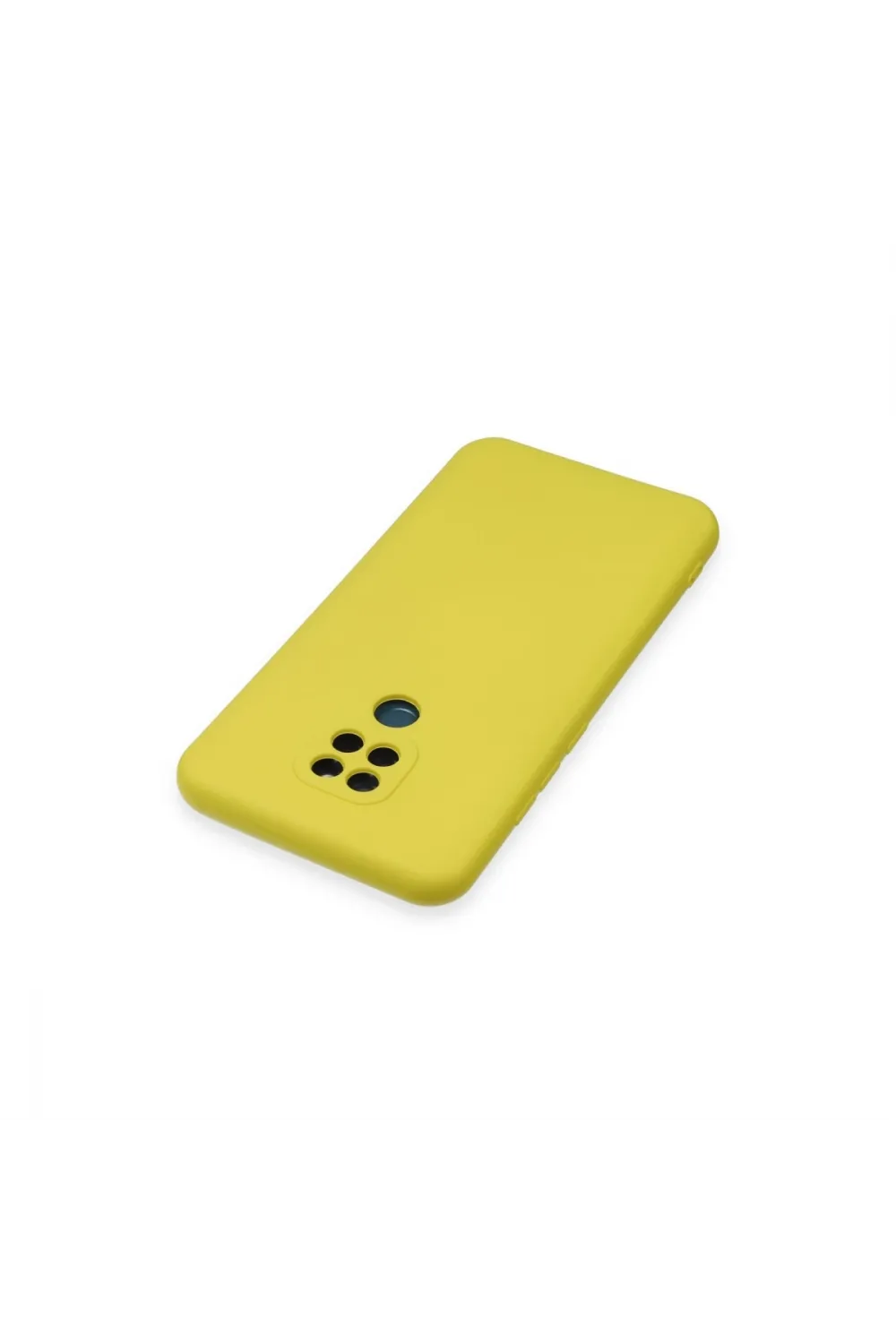 General Mobile Gm 20 Kılıf Nano İçi Kadife Silikon - Sarı