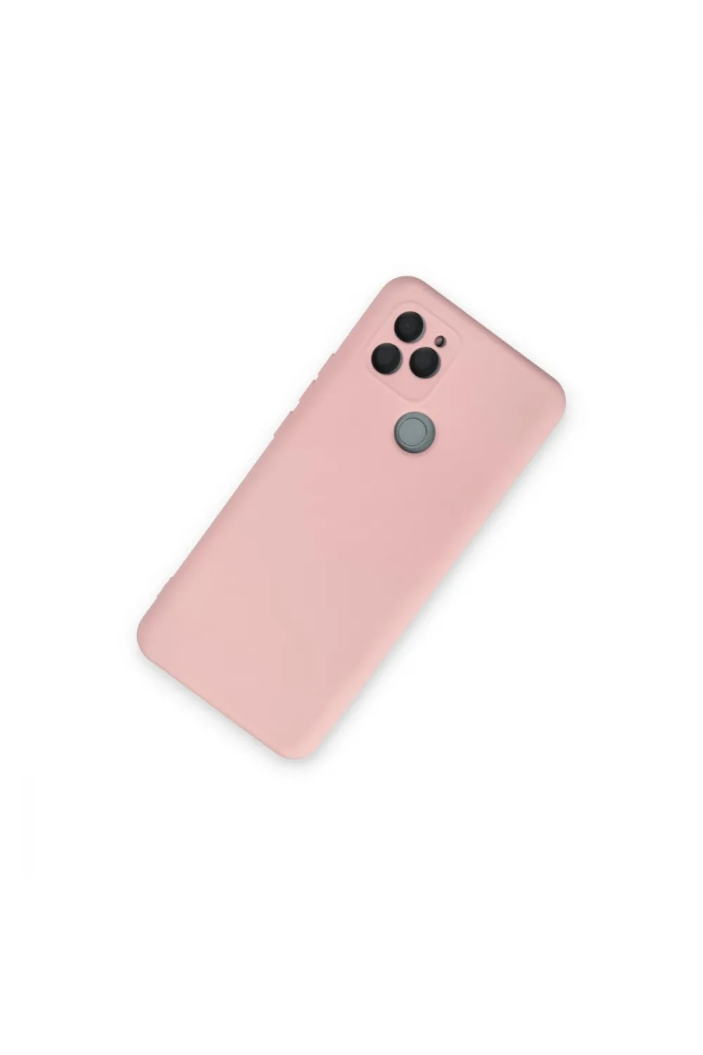 General Mobile Gm 21 Kılıf Nano İçi Kadife Silikon - Pudra