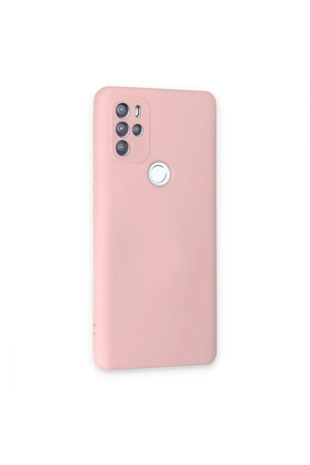 General Mobile Gm 21 Pro Kılıf Nano İçi Kadife Silikon - Pudra