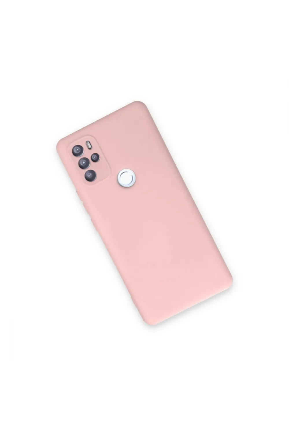General Mobile Gm 21 Pro Kılıf Nano İçi Kadife Silikon - Pudra