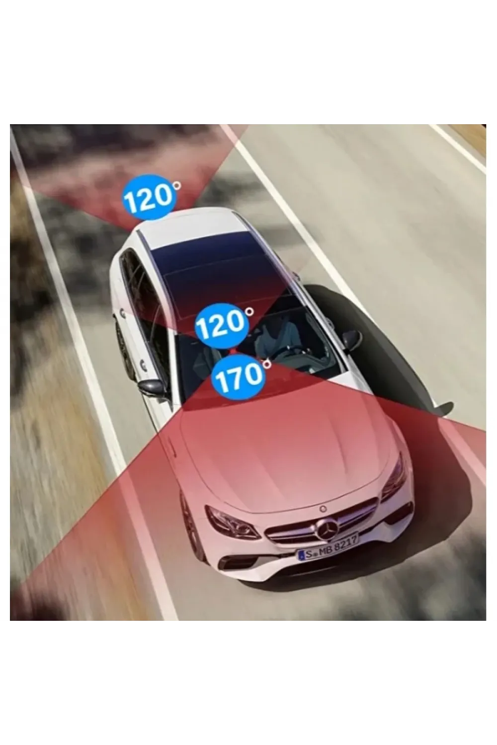 Geniş Açılı Lens Araç Kamera