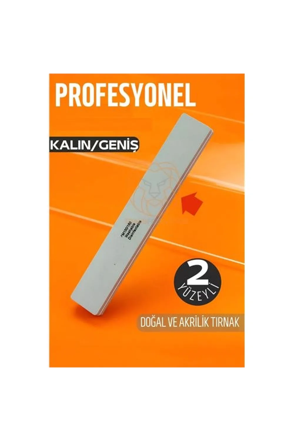 Geniş Kalın Tırnak Törpüsü 100/180 Grid Profesyonel 721173