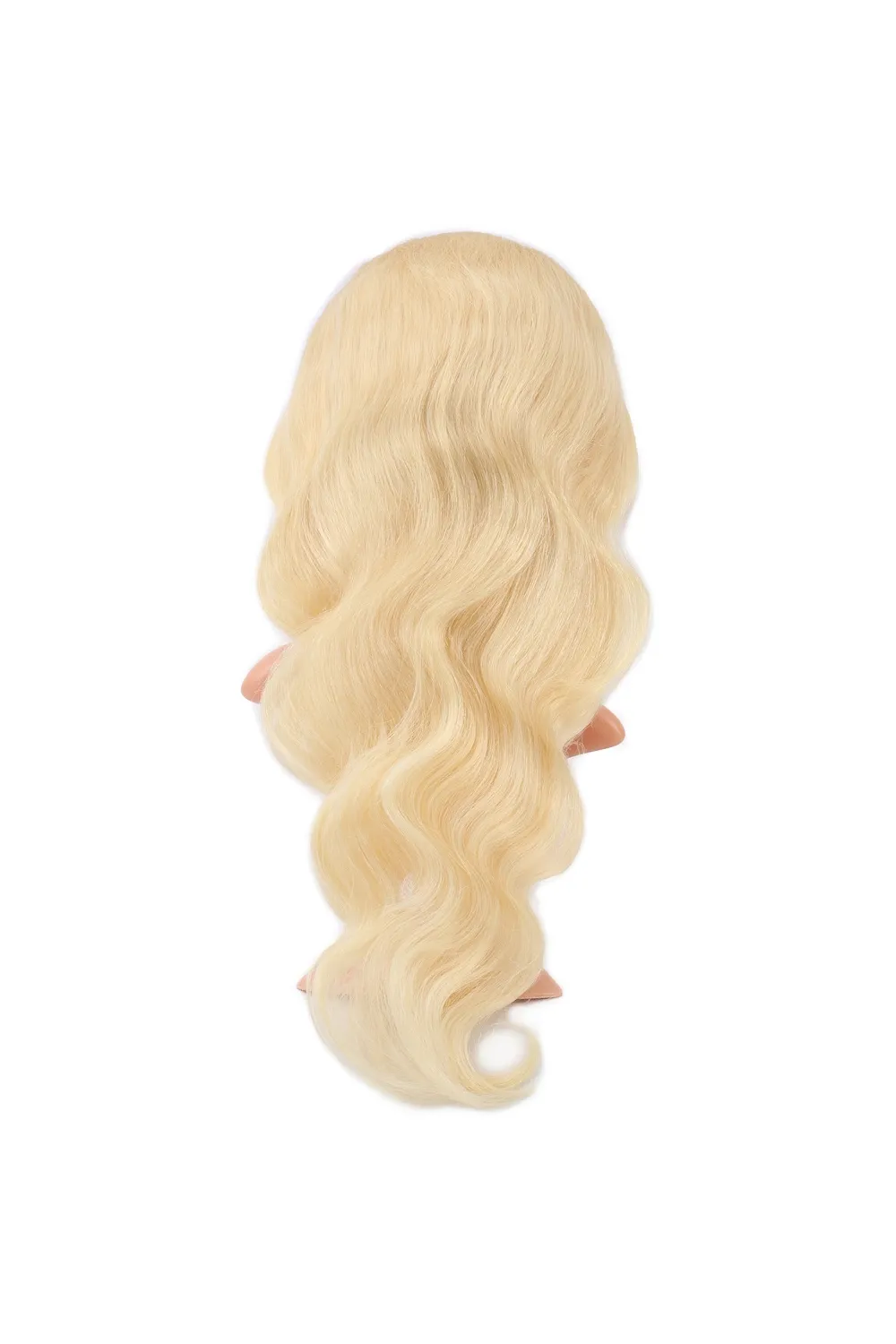 Gerçek Front Lace Dalgalı Platin Tül Peruk - 70-75cm