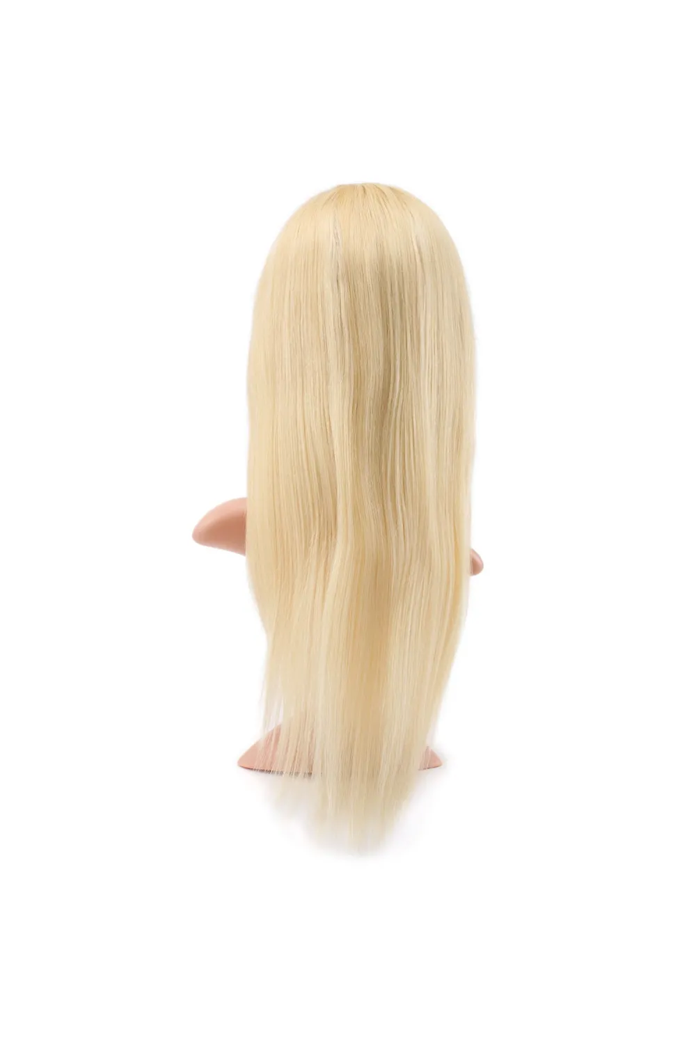 Gerçek Front Lace Düz Platin Tül Peruk - 55-60cm