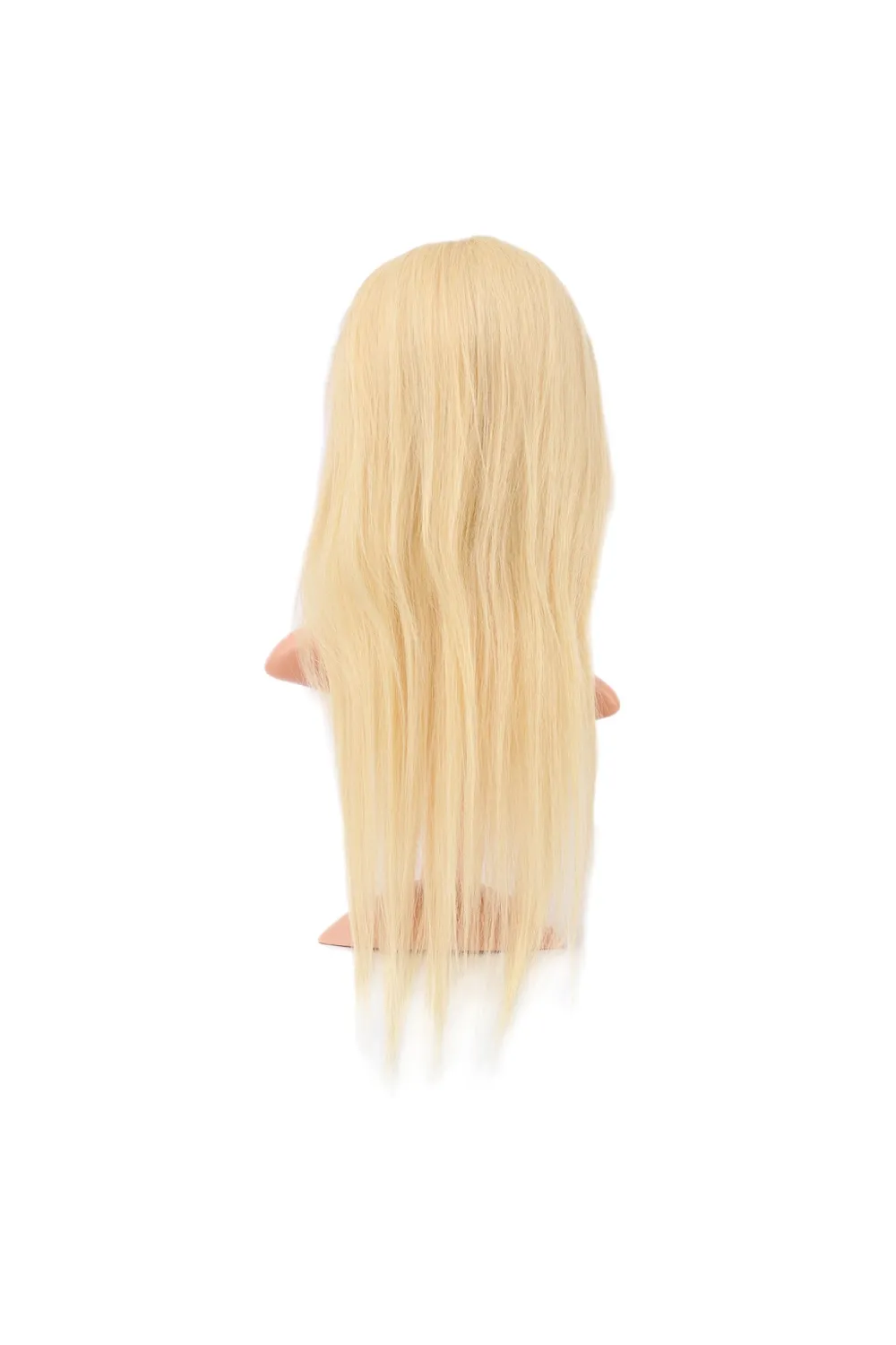Gerçek Front Lace Düz Platin Tül Peruk - 60-65cm