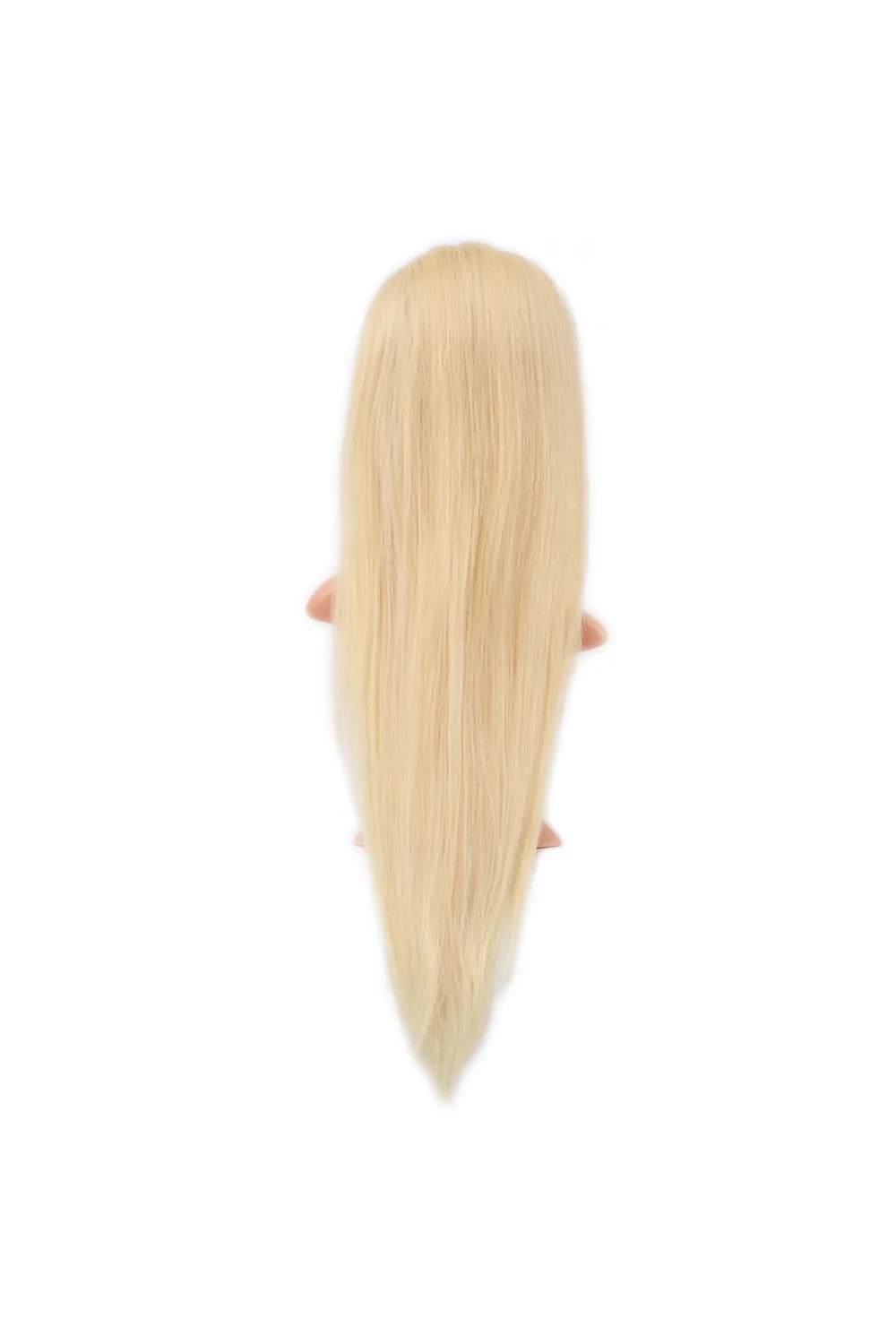 Gerçek Front Lace Düz Platin Tül Peruk - 70-75cm