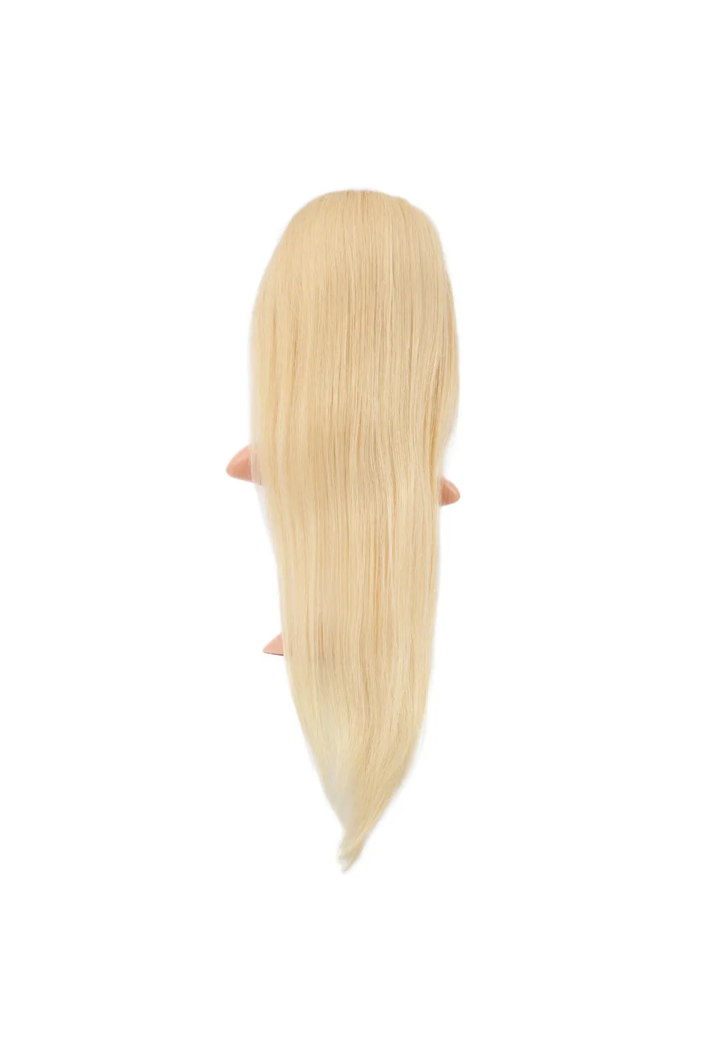 Gerçek Front Lace Düz Platin Tül Peruk - 75-80cm