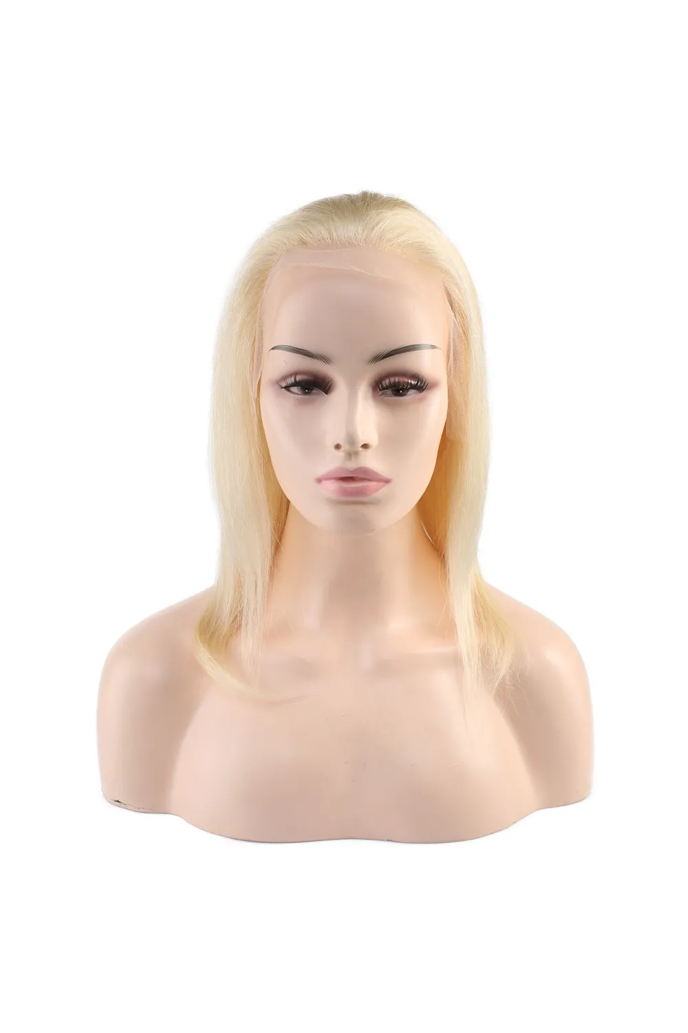 Gerçek Front Lace Platin Tül Peruk - 50-55cm