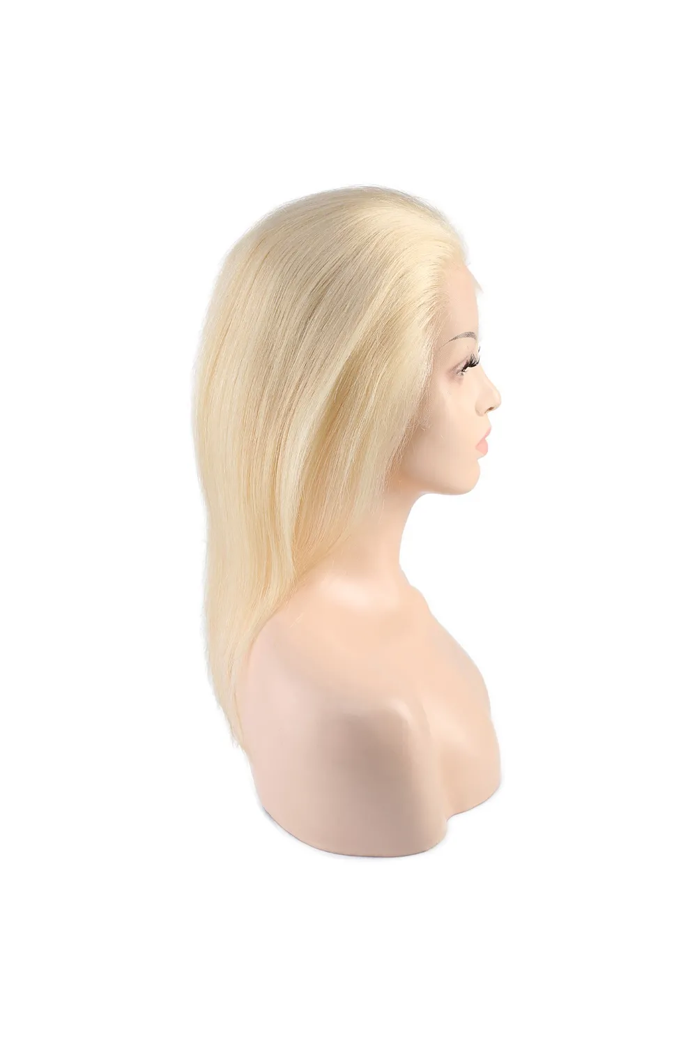 Gerçek Front Lace Platin Tül Peruk - 50-55cm