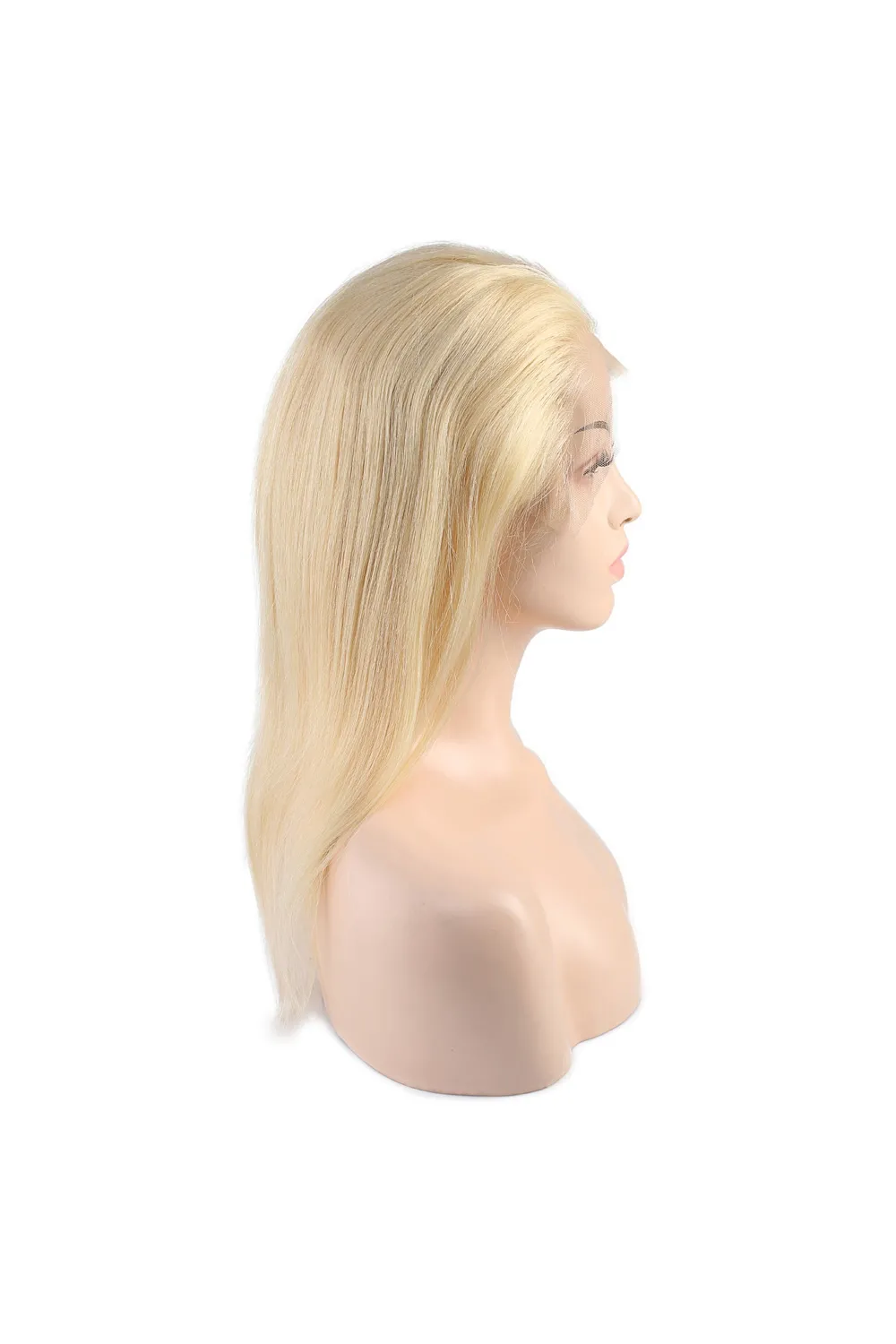 Gerçek Front Lace Platin Tül Peruk - 55-60cm