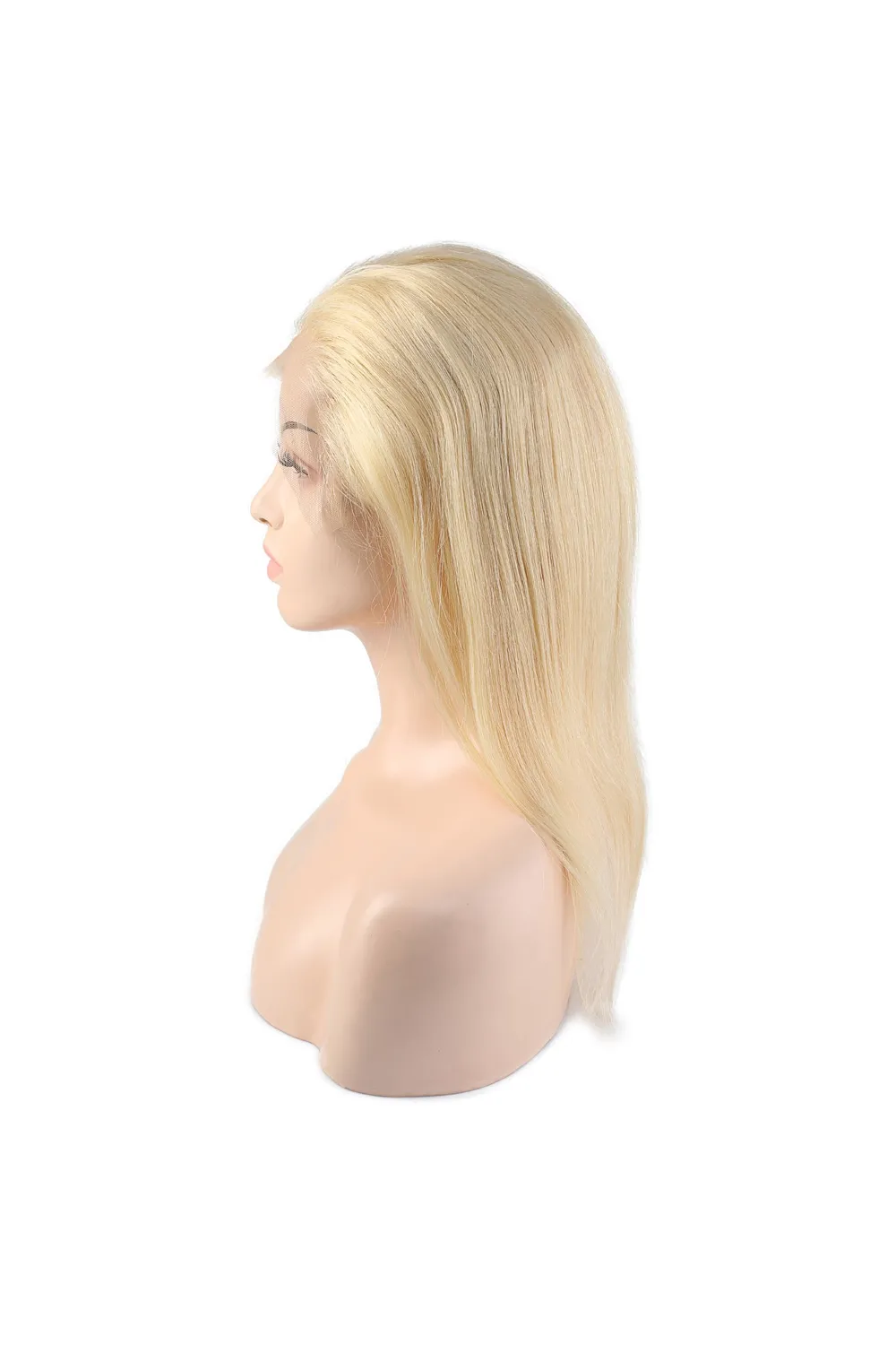 Gerçek Front Lace Platin Tül Peruk - 55-60cm