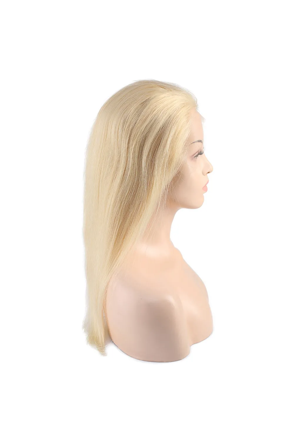 Gerçek Front Lace Platin Tül Peruk - 60-65cm
