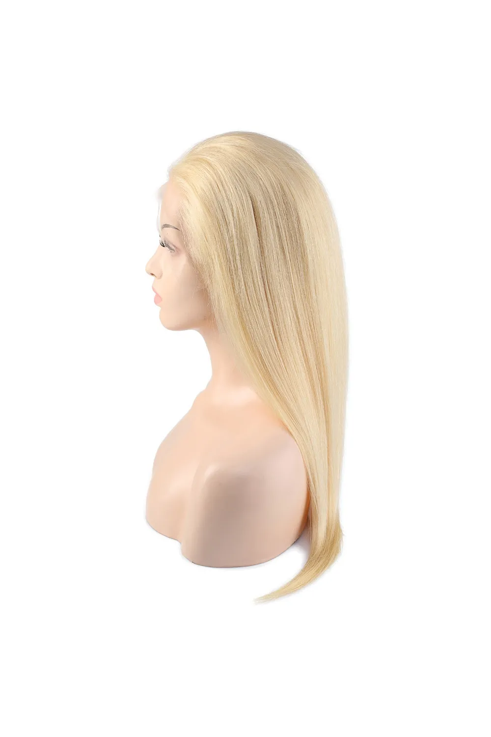 Gerçek Front Lace Platin Tül Peruk - 70-75cm