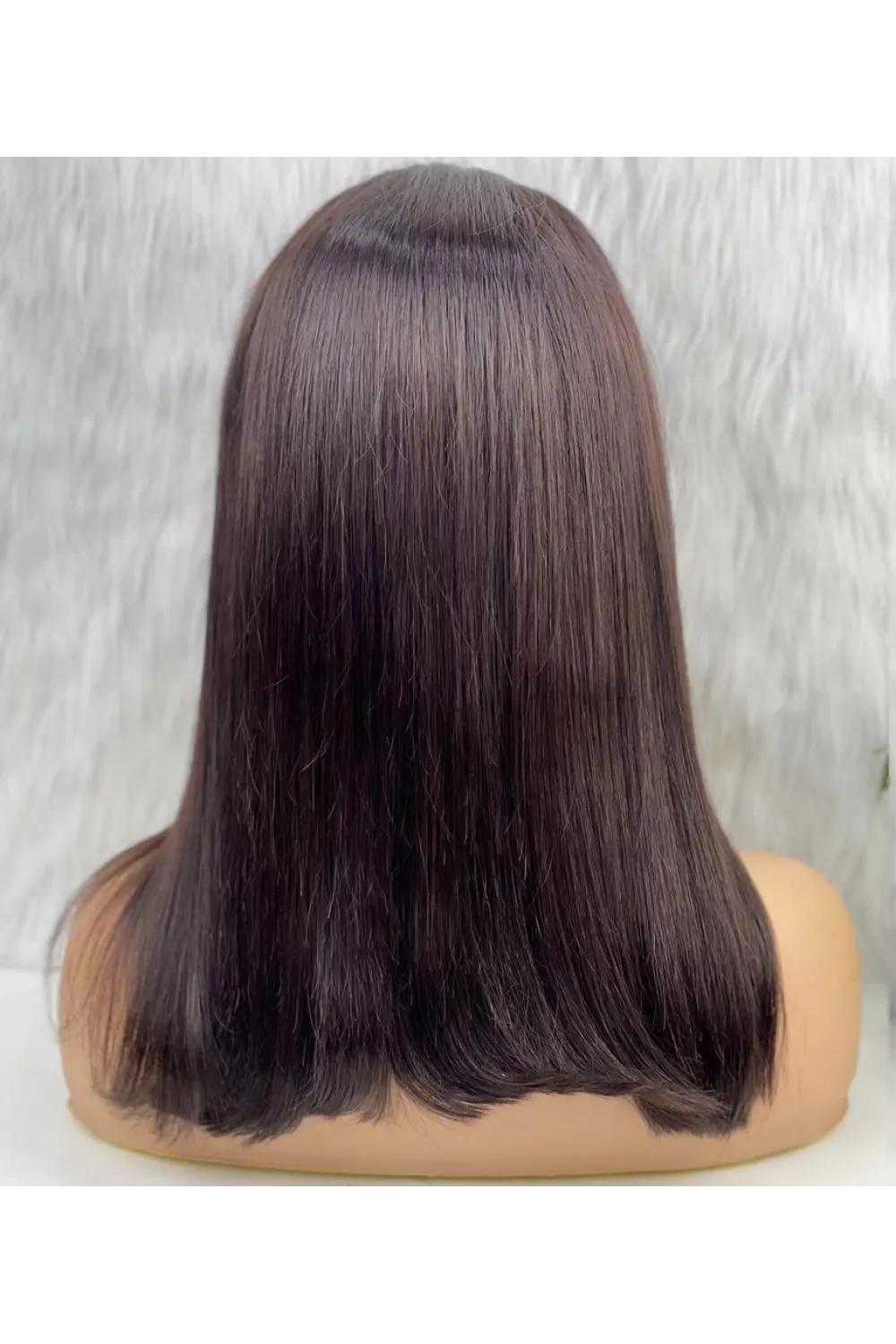 Gerçek Front Lace Tül Peruk - Düz - Doğal 50-55cm