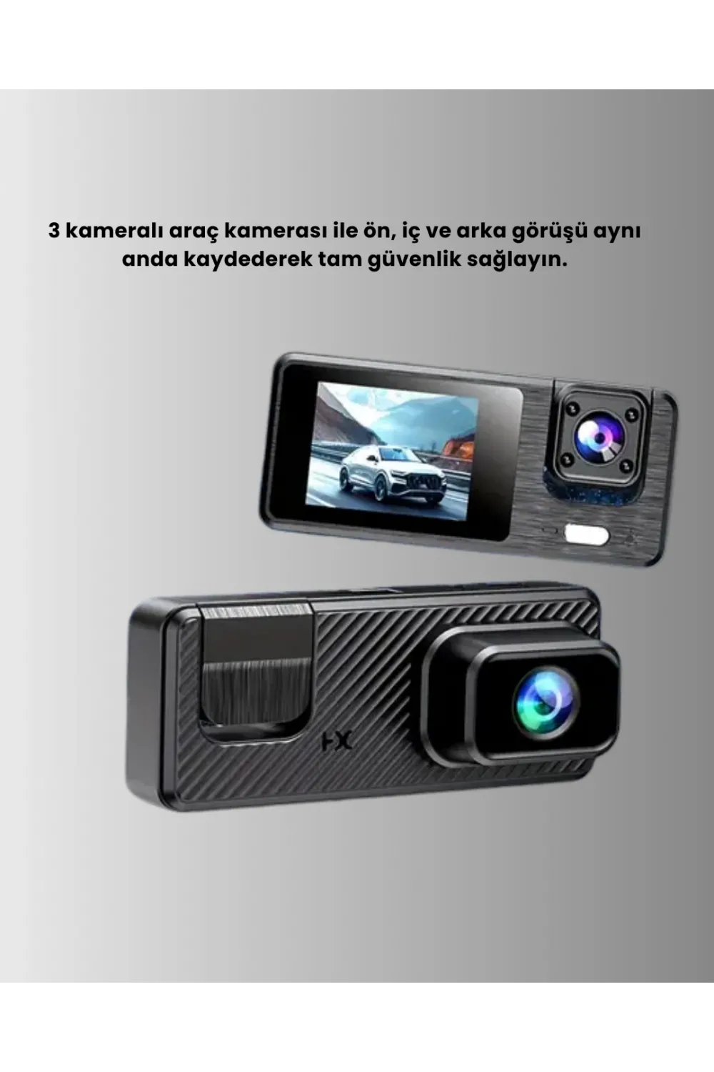 Geri Görüş Monitörlü Araç Kamerası | 2 İnç Ekran, Hareket Algılama