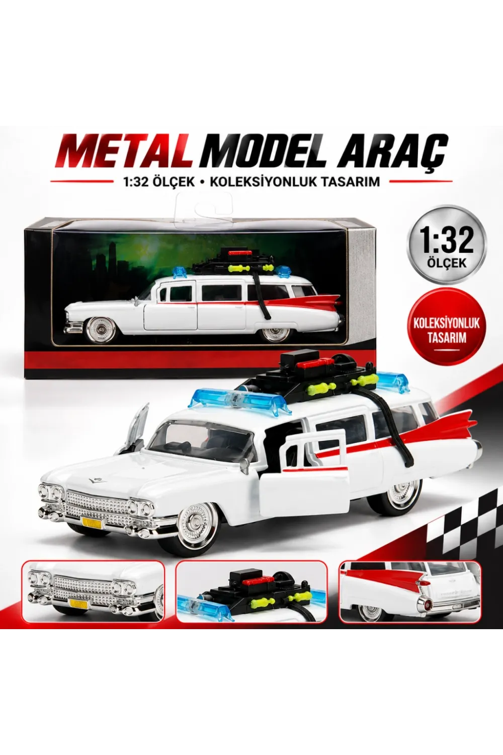 Ghostbusters ECTO-1 Model Araç