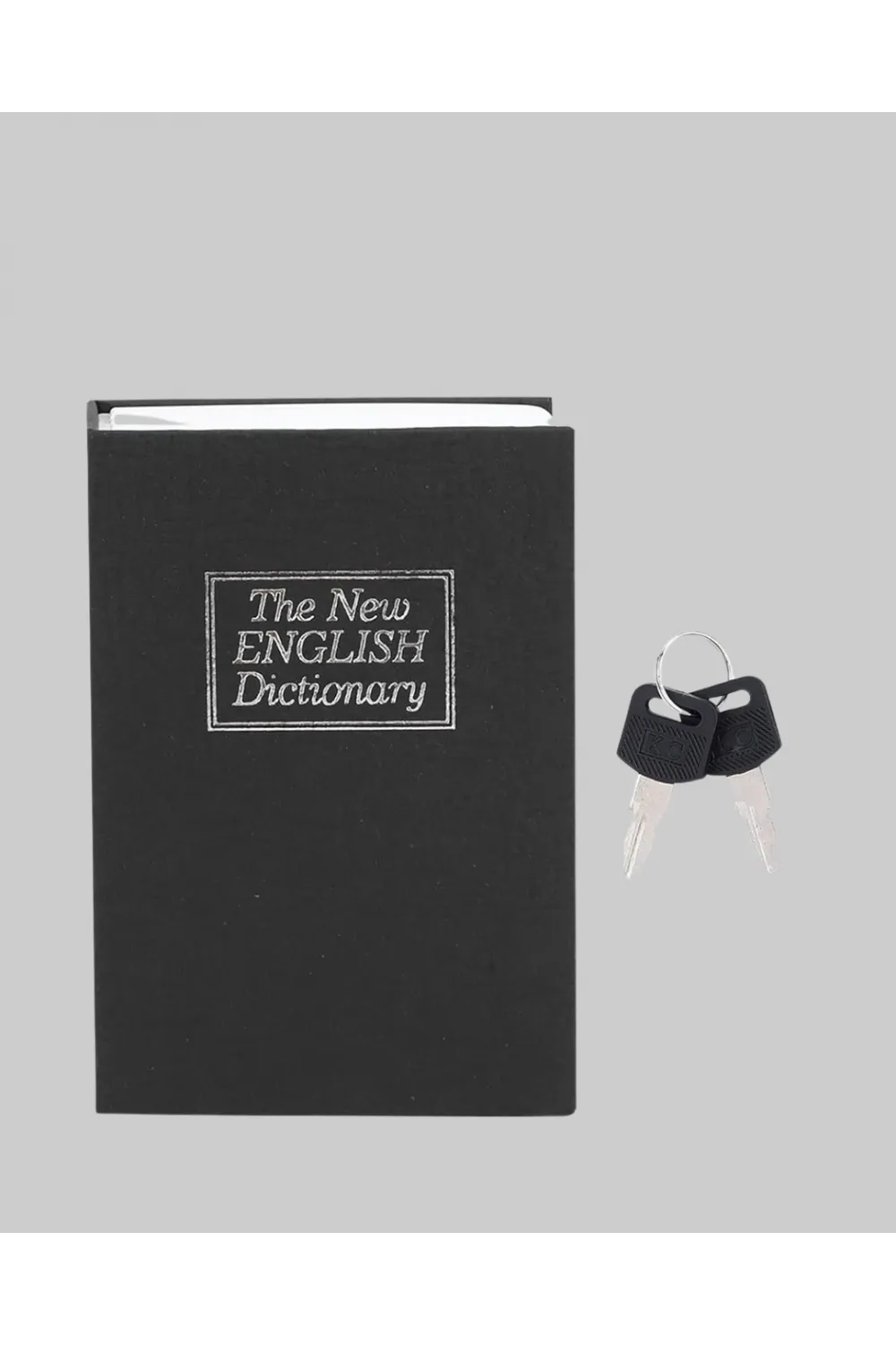 Gizli Kitap Kasa – Metal Gövdeli, Anahtarlı