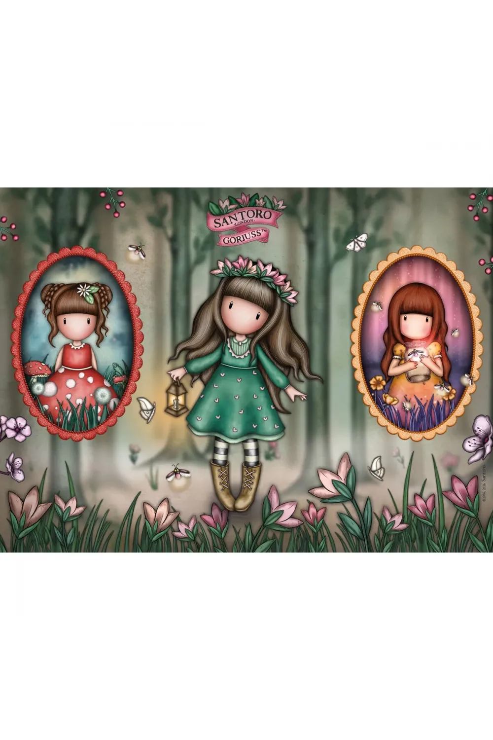 GJ 714 GORJUSS 100 PARÇA LİSANSLI PUZZLE