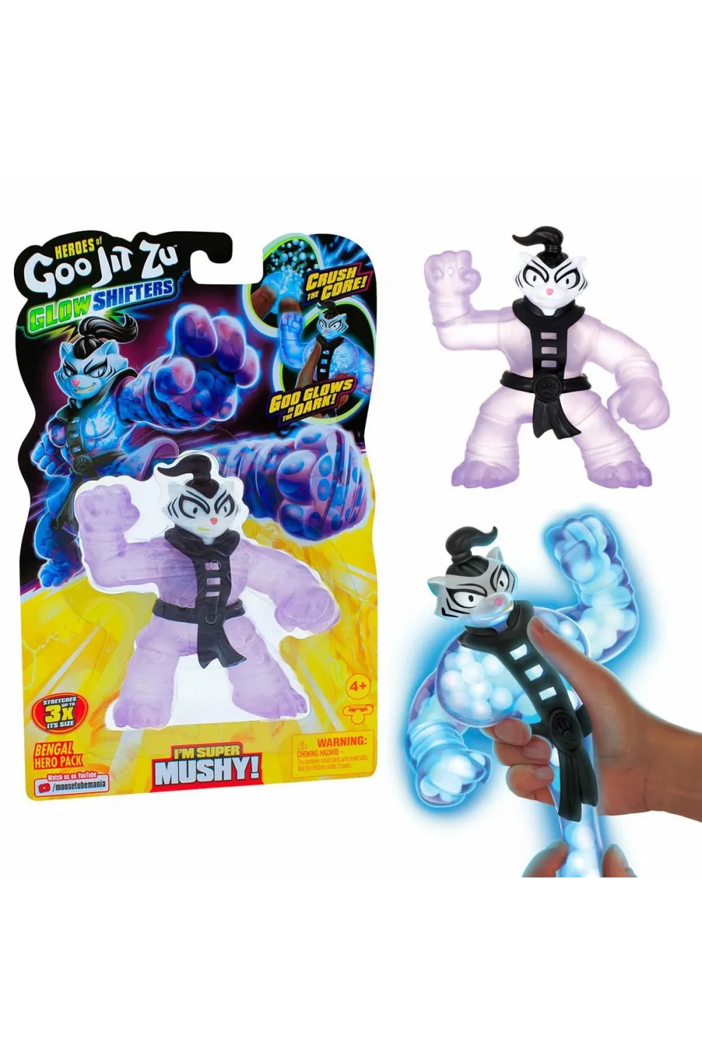 GJT41000 GooJitSu Karanlıkta Parlayan Glowshifter Tekli Paket - 42500