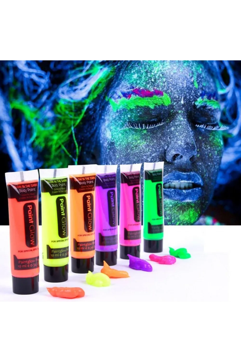 Glow SBoya Fosforlu Krem Boya 12 Adet