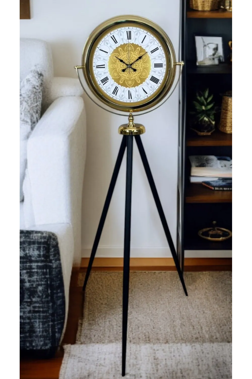 Gold Asalet Tripod Ayaklı Saat