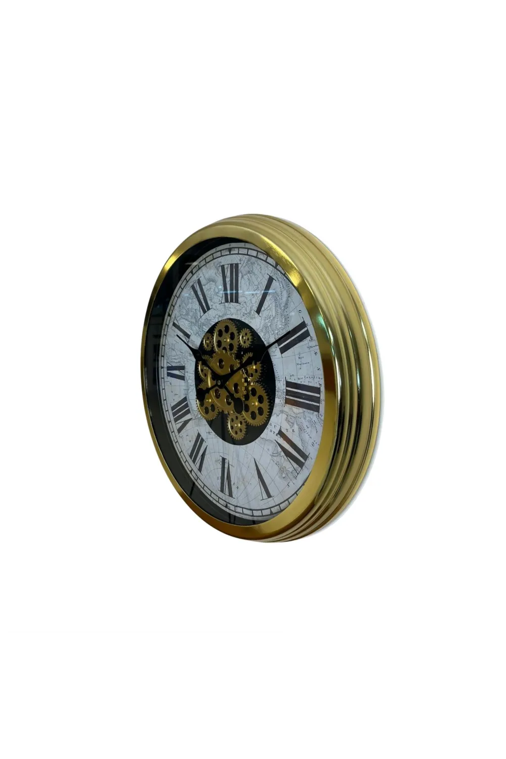 Gold Atlas Royale 60 Cm Çarklı Duvar Saati
