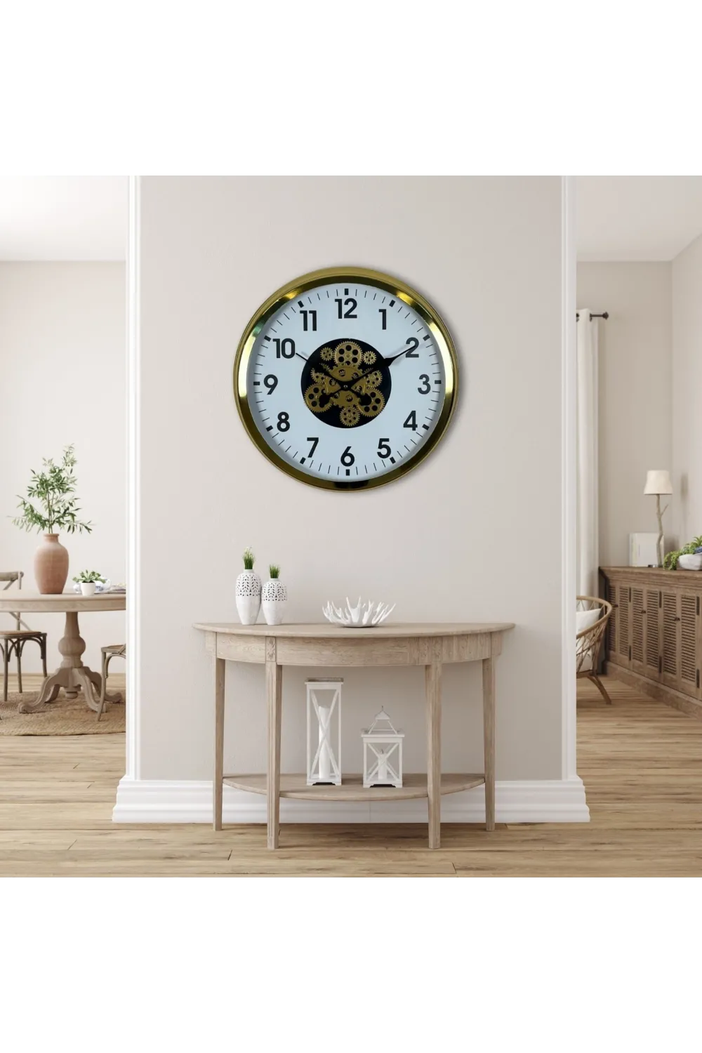 Gold Standart 60 Cm Çarklı Duvar Saati
