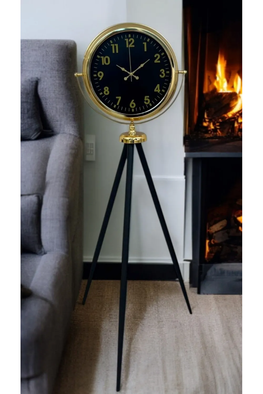 Gold Standart Tripod Ayaklı Saat