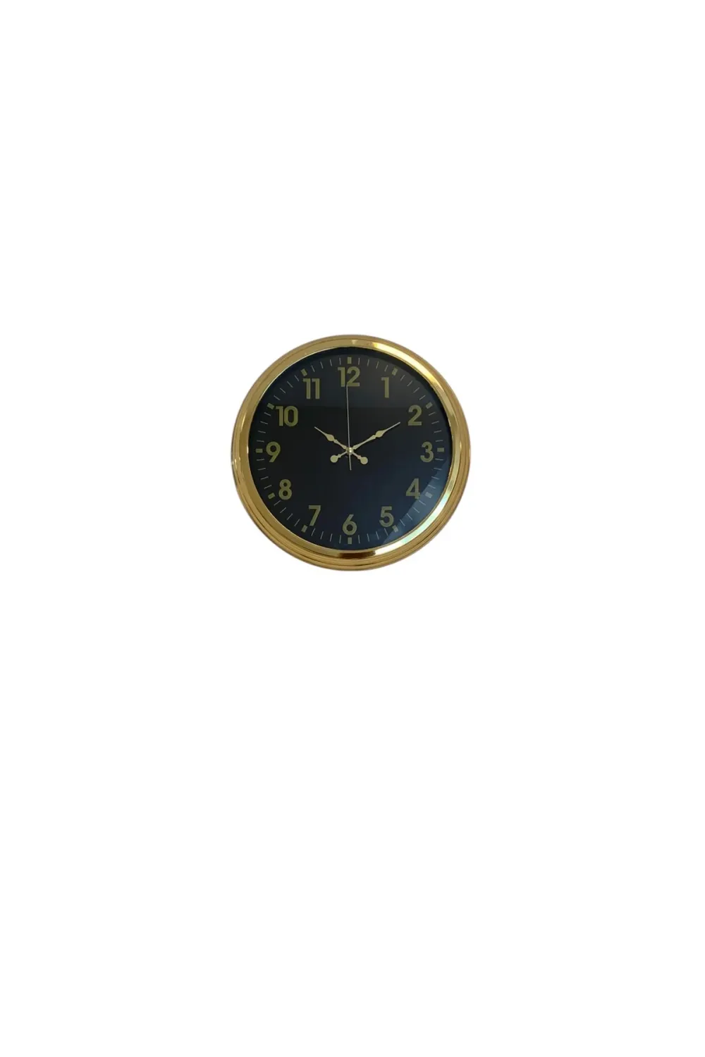 Golden Night Luxury 40 Cm Metal Duvar Saati