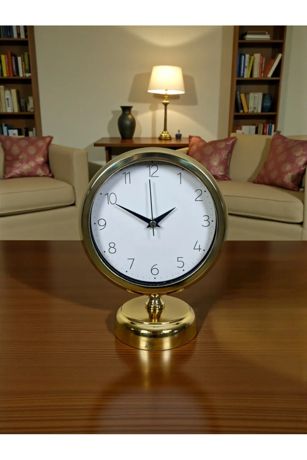 Golden Time 25 x 20 Cm Metal Masa Saati