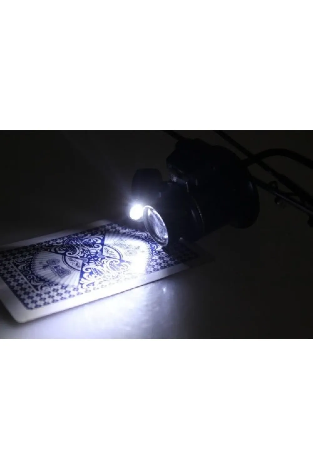 Gözlük Model 20x16mm Optik Lens Led Işık Monoküler Büyüteç