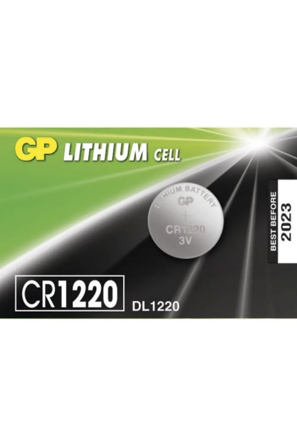 Gp Lıthıum Cell Cr-1220 Dl-1220 Para Pili 3v 5li Kart