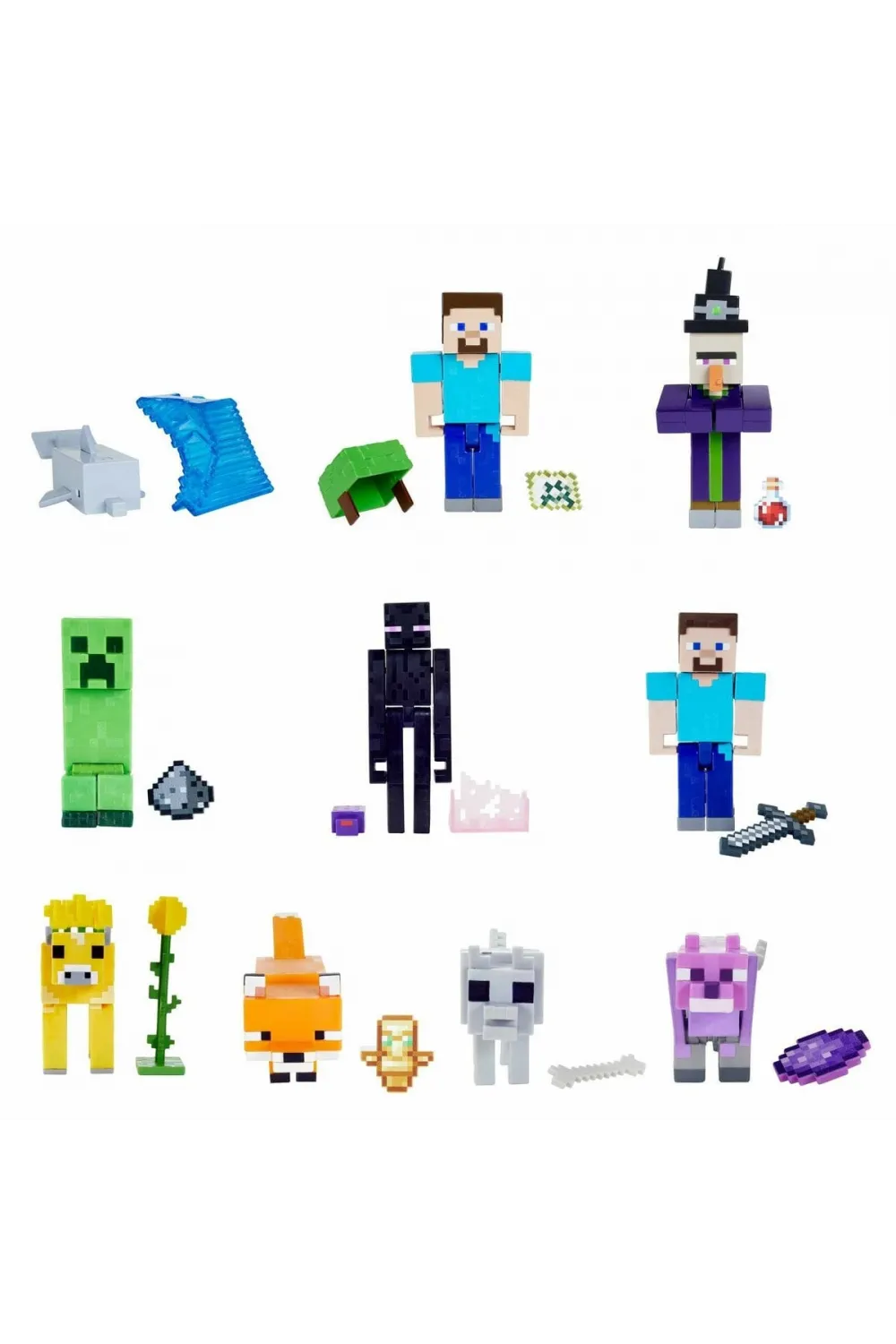 GTP08 Minecraft Aksesuarlı Figürler