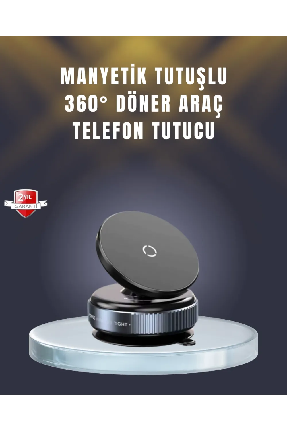 Güçlü Manyetik Araç Telefon Tutucu Evrensel Uyumluluk
