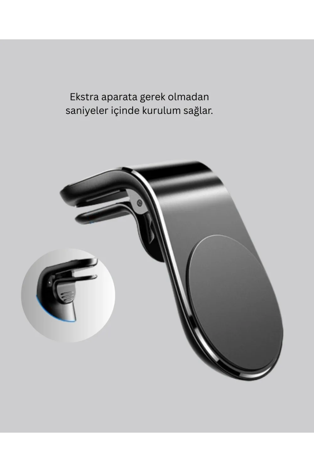 Güçlü Manyetik Araç Telefon Tutucu – Gps Navigasyon İçin İdeal