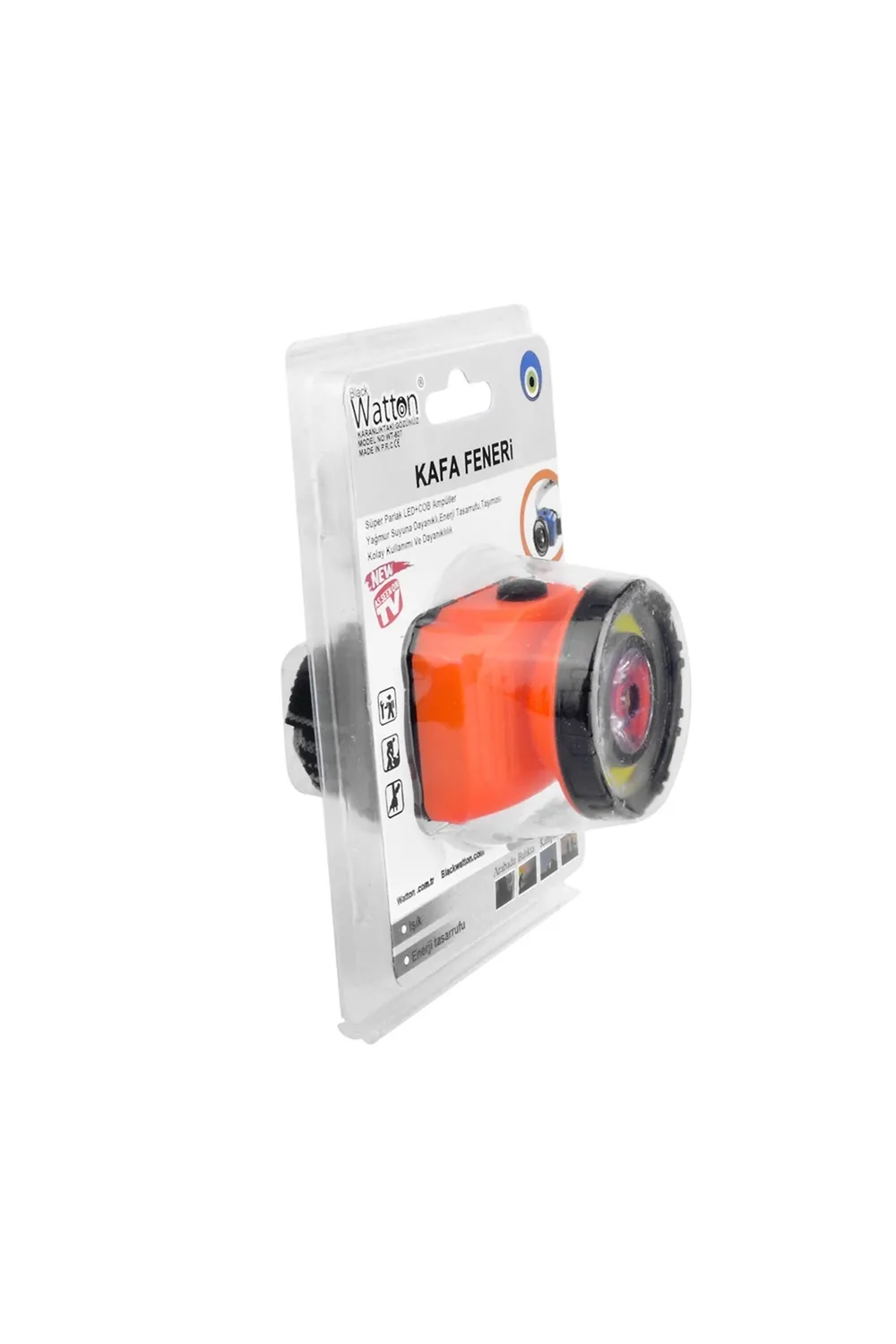 Güçlü Pilli Kafa Lambası Wt-607