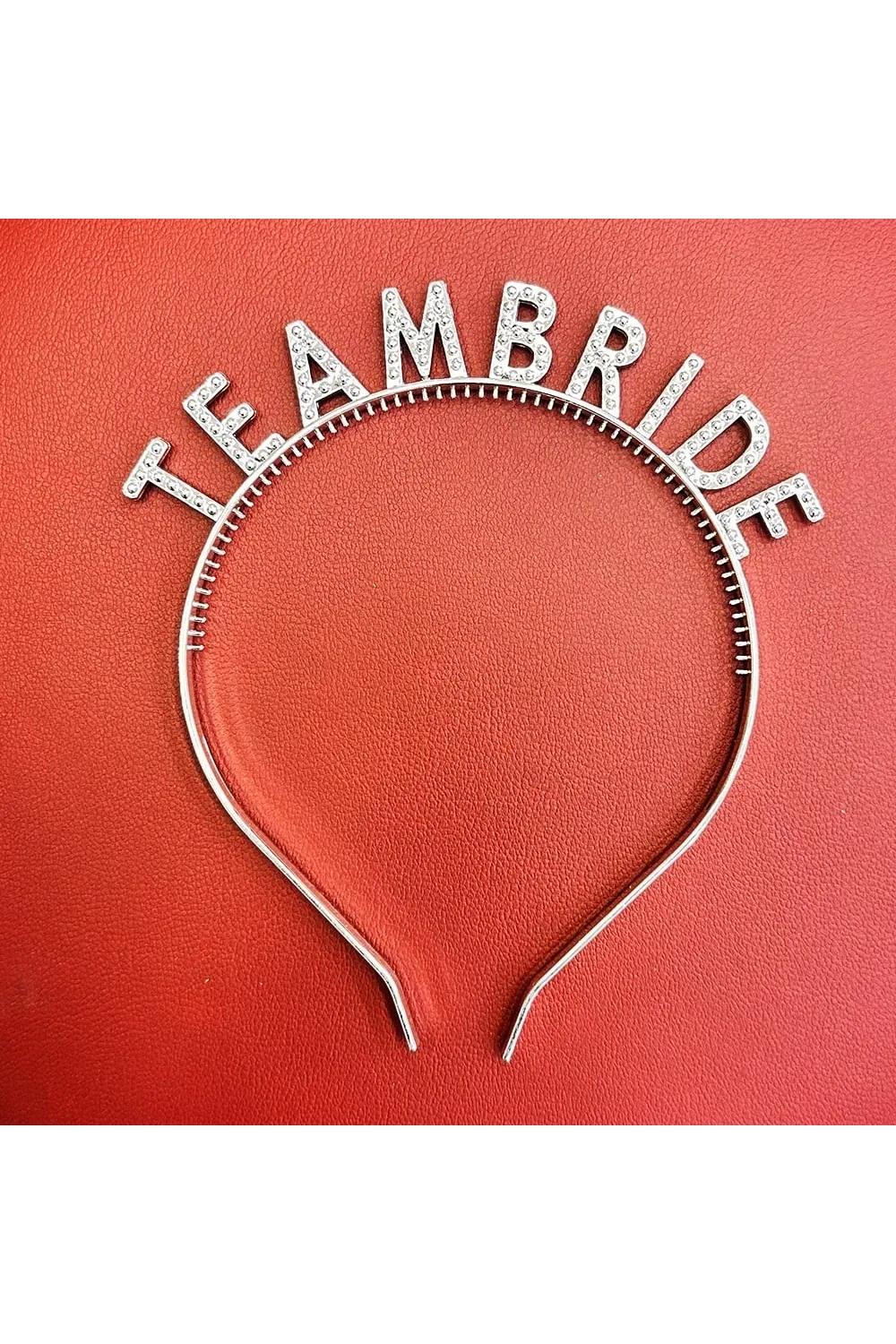 Gümüş Renk Team Bride Taç Plastik – Gelin Ve Nedime Tacı