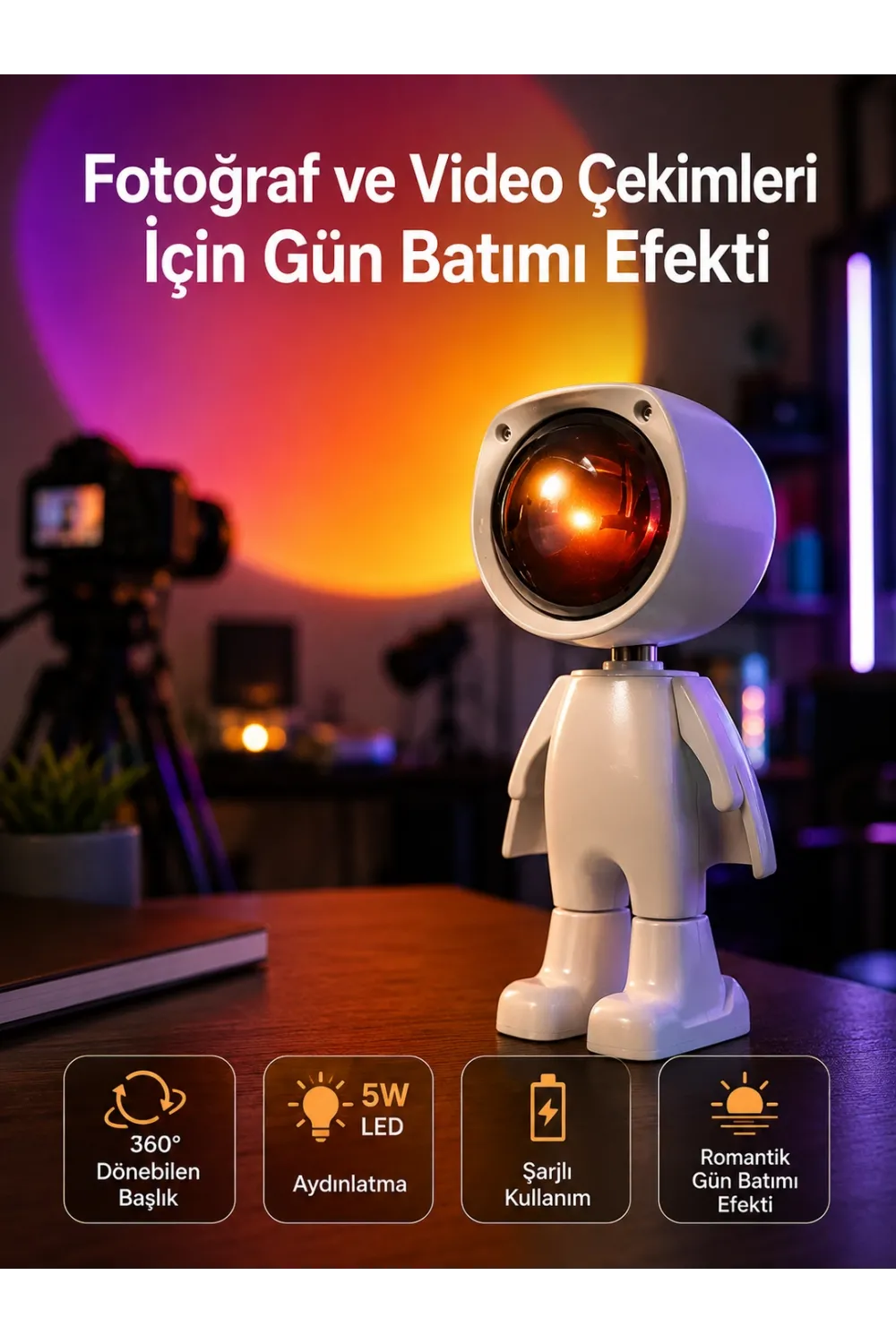 Günbatımı Projektör