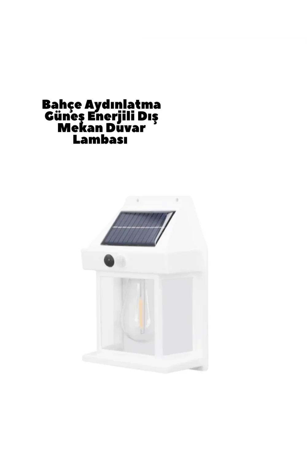 Güneş Enerjili Duvar Lambası Bk888