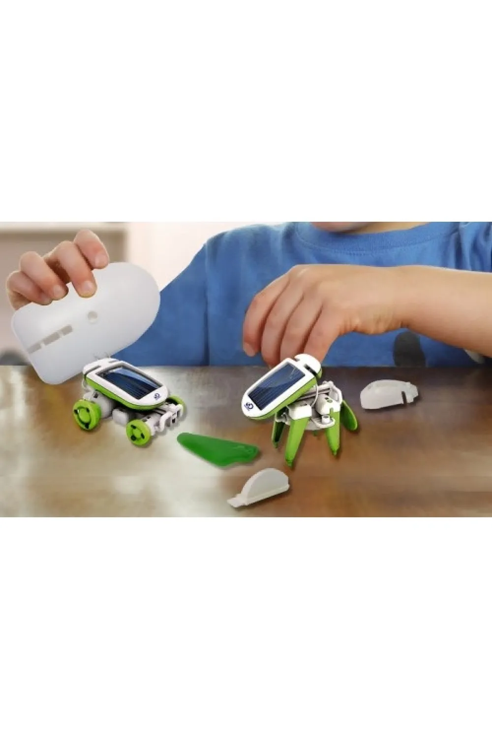 Güneş Enerjili Robot Oluşturma Seti (6 in 1)