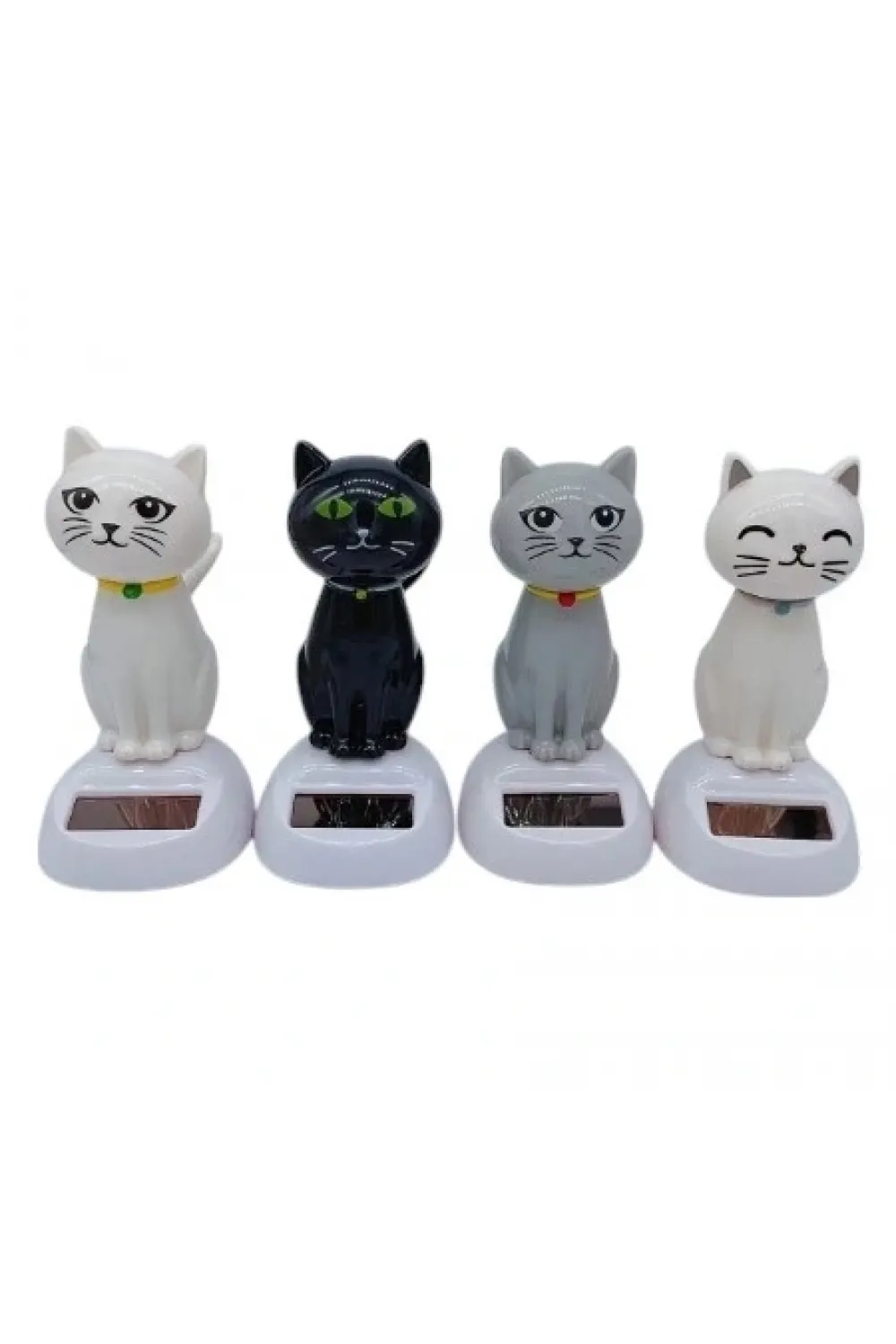Güneş Enerjili Solar Sallanan Kedi