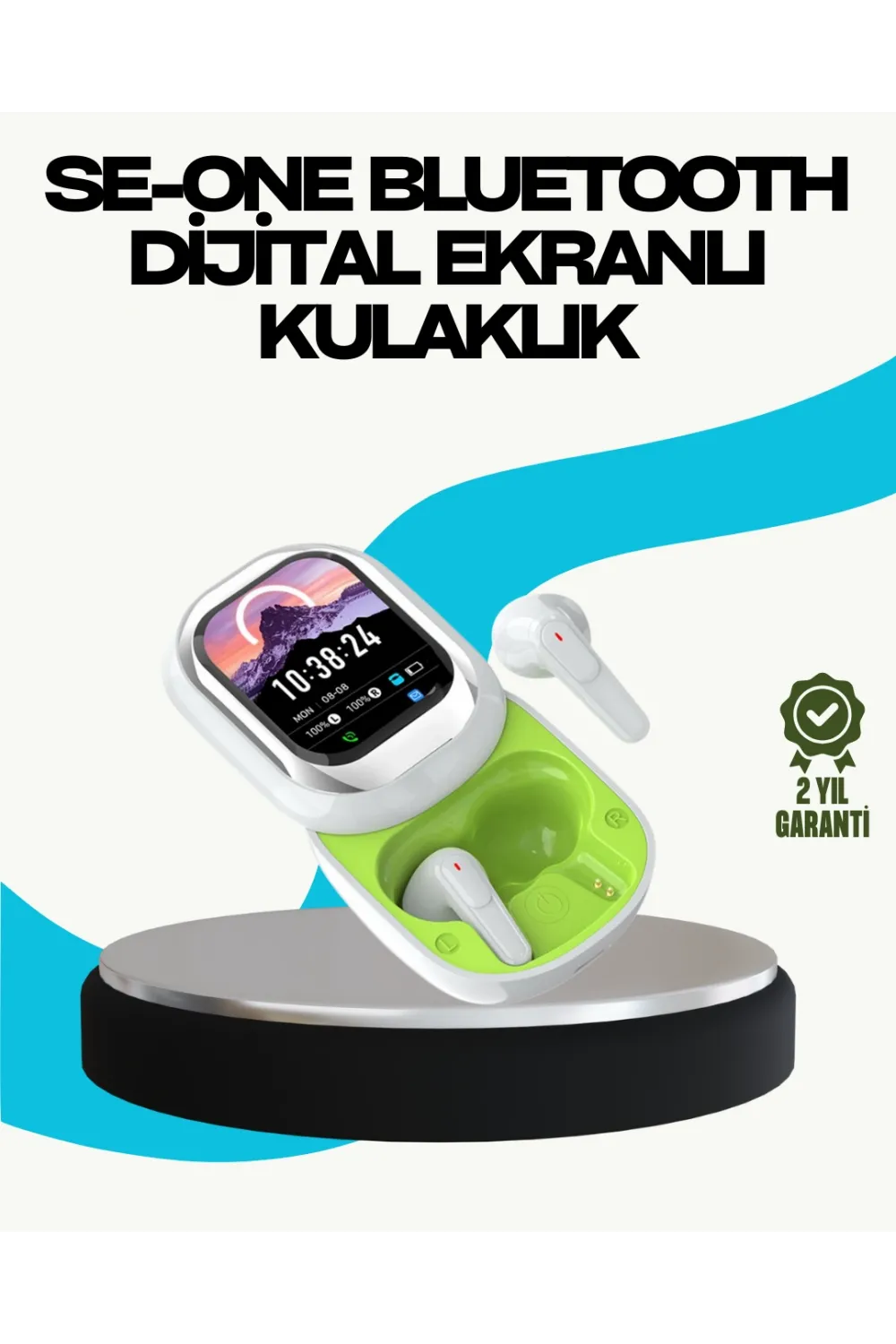 Gürültü Engelleyici Uzun Pil Ömürlü Stereo Bluetooth Kulak İçi Kulaklık