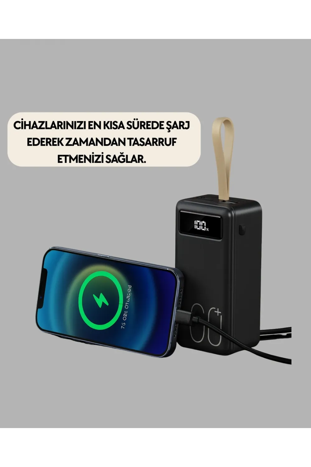 Güvenlik Korumalı Hızlı Şarj Özellikli Powerbank