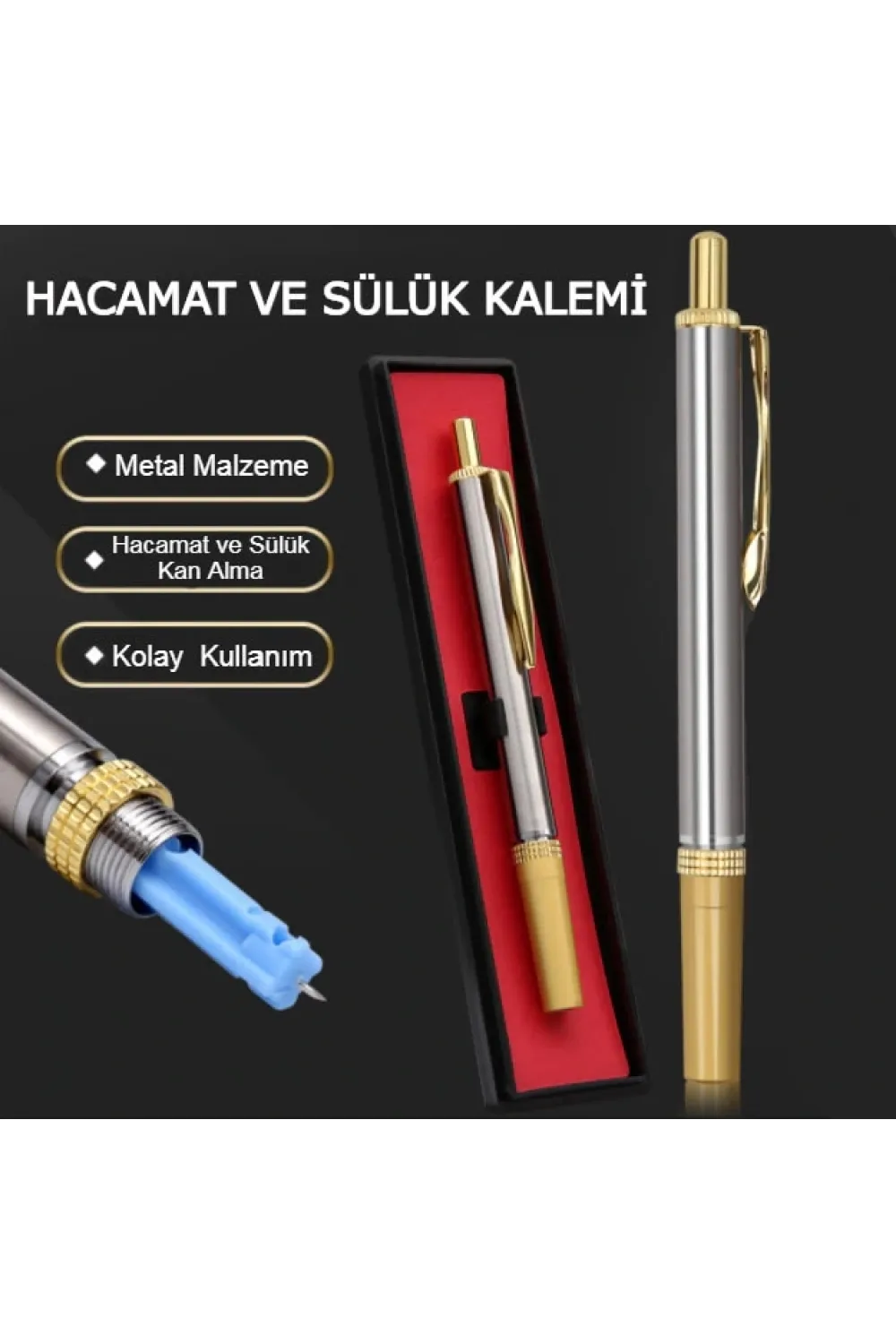 Hacamat Kalemi Tek İğneli