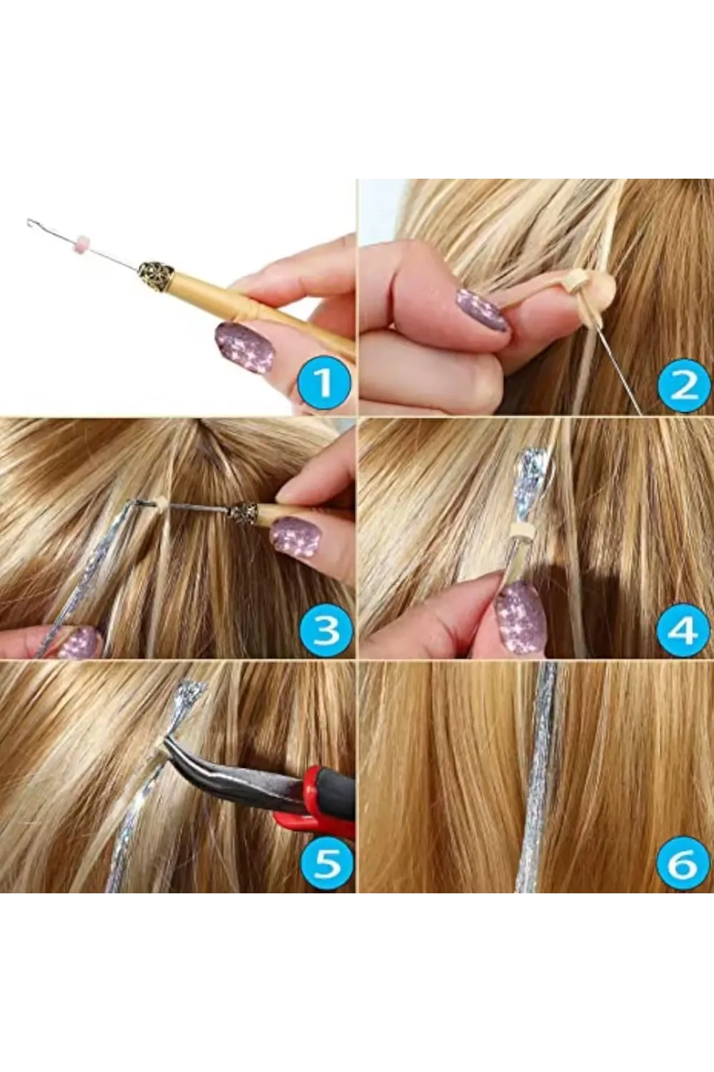 Hair Tinsel Saç Simi - HT08